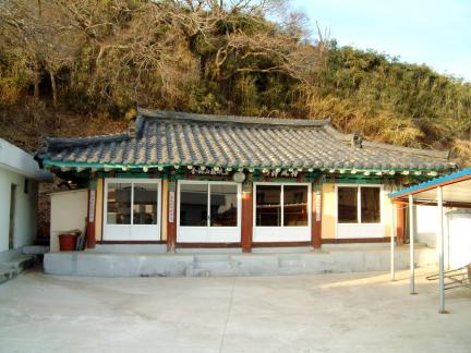 대풍헌 복원전 전경